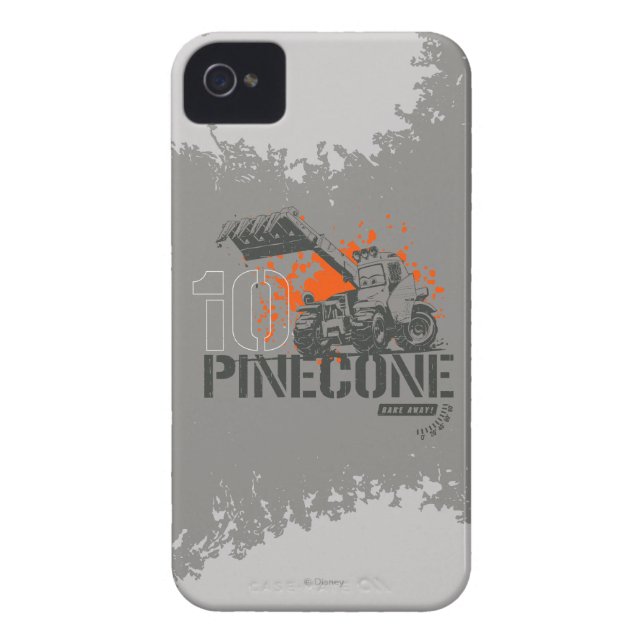 Pinecone Graphic Case-Mate iPhone Case (Back)