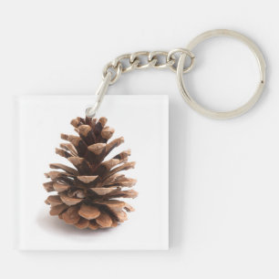 Pinecone Keychain
