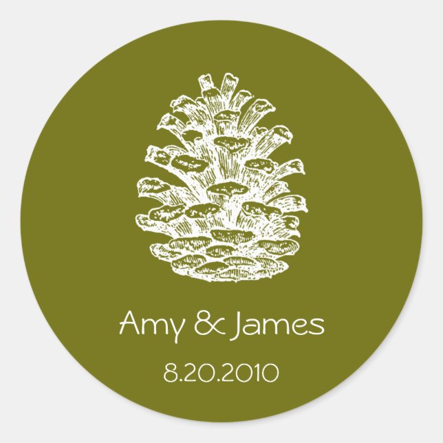 Pinecone Stickers (Front)
