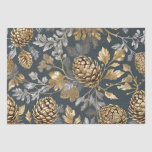 Pinecones and Branches Tissue Paper