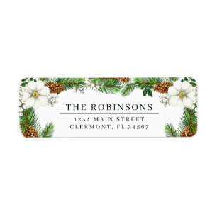 Pinecones and Winter Berries