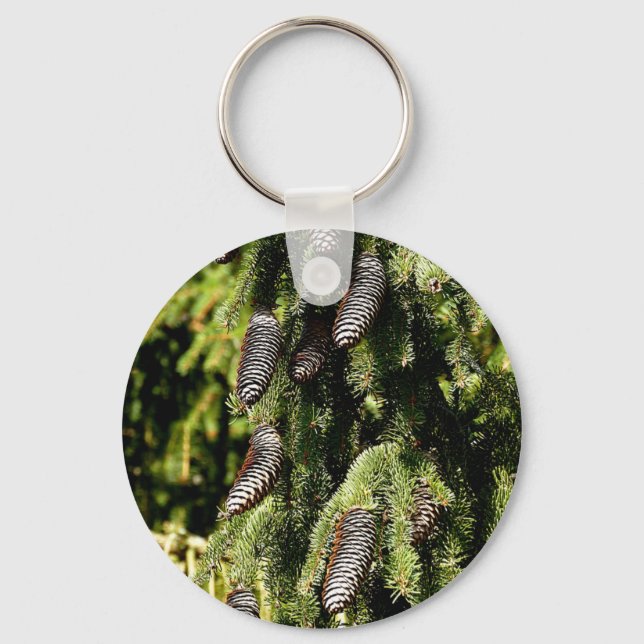 Pinecones Keychain (Front)