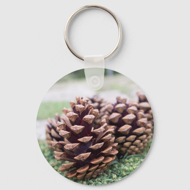 Pinecones Keychain (Front)
