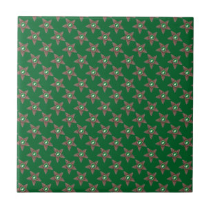 Pinecones star tile