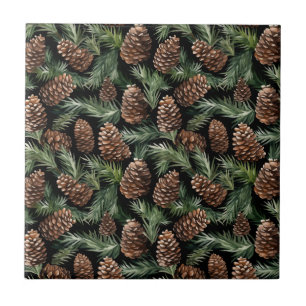 Pinecones Tile