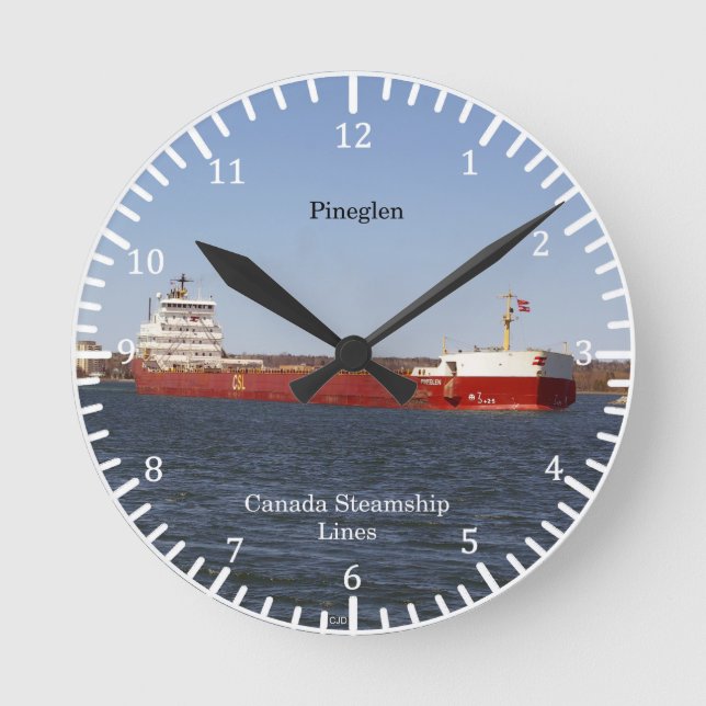 Pineglen clock (Front)