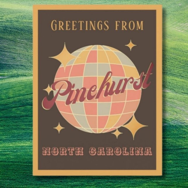 Pinehurst North Carolina USA Vintage Postcard (Creator Uploaded)