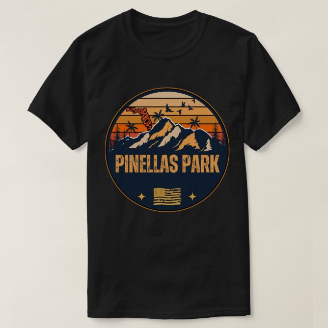 Pinellas Park, Florida  T-Shirt (Design Front)