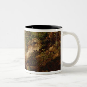 Pines & Birch Trees or The Forest of Two-Tone Coffee Mug