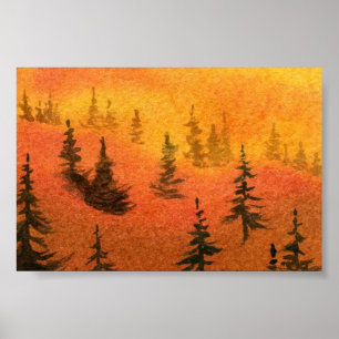 Pinescape Mini-Poster Poster