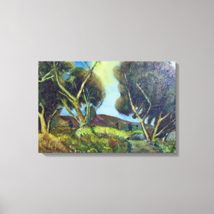 PINEWOOD IN TUSCANY CANVAS PRINT