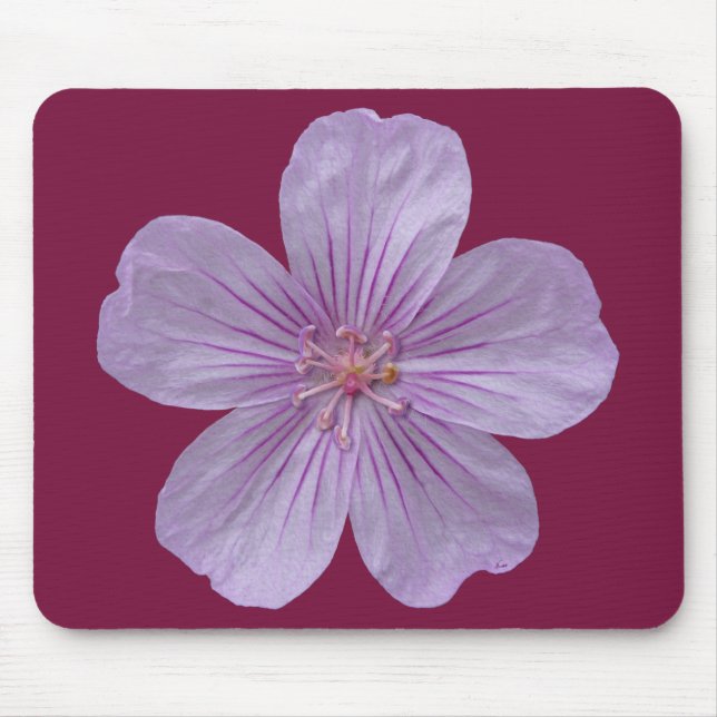Pineywoods Geranium #1 Mouse Pad (Front)