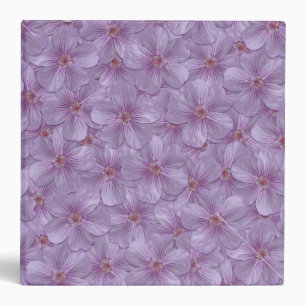 Pineywoods Geranium Seamless Pattern Binder