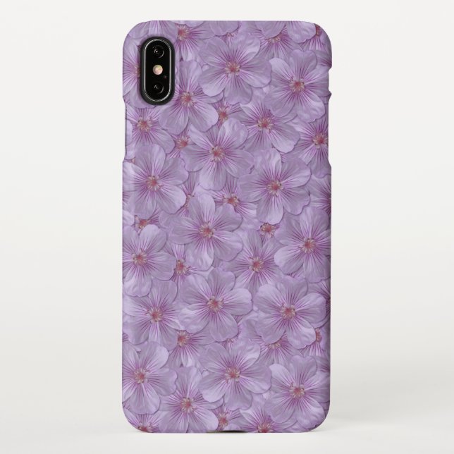 Pineywoods Geranium Seamless Pattern iPhone Case (Back)