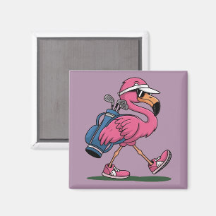 Ping Flamingo Golf Sunglasses Golf Lover  Magnet