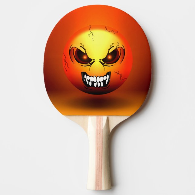 Ping Pong Angermoji Racket Paddle (Front)