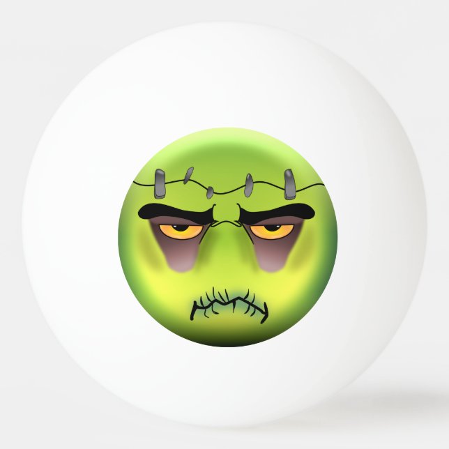 Ping Pong Ball Frankenmoji (Front)