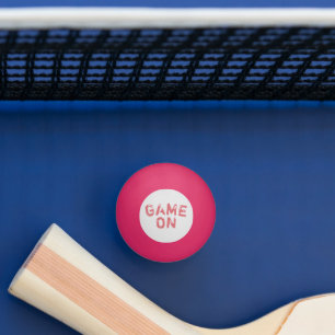 Ping Pong Ball-Game On Ball