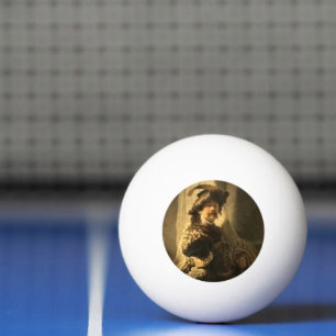 Ping Pong Balle de ping-pong du porte-étendard de Rembrandt