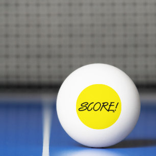 Ping Pong Balle de ping-pong jaune 3 étoiles