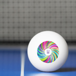 Ping Pong Balle de ping-pong Vortex Chromatique