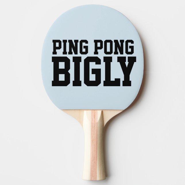 PING PONG BIGLY (BIG LEAGUE) Paddles (Front)