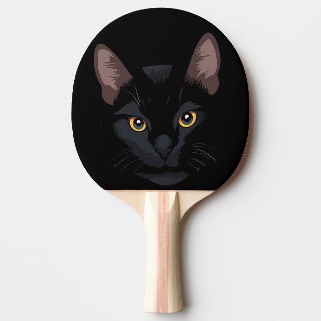 Ping Pong Black Cat Palm in the Dark Paddle (Front)