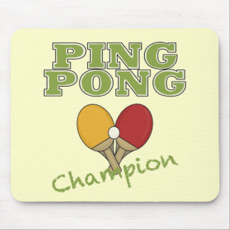 Ping Pong Champion Mouse Pad