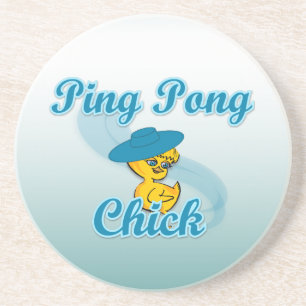 Ping Pong Chick #3 Coaster
