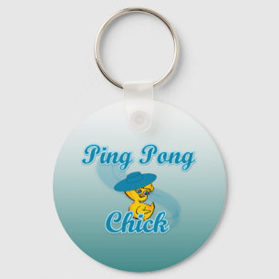 Ping Pong Chick #3 Keychain