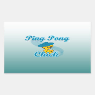 Ping Pong Chick #3 Sticker