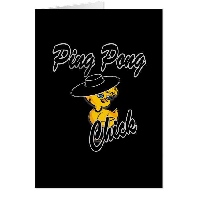 Ping Pong Chick #4 (Devant)
