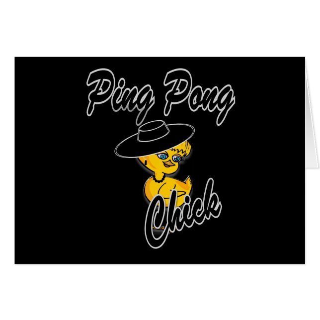 Ping Pong Chick #4 (Devant horizontal)