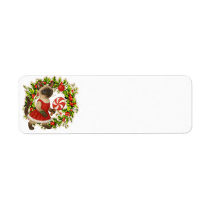 Ping Pong Christmas Themed for Siamese Cat lovers