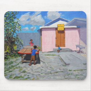 Ping Pong De African Queen Hideaway Mouse Pad