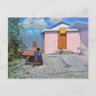 Ping Pong De African Queen Hideaway Postcard
