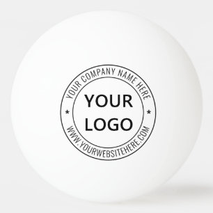 Ping Pong Exemple d'une balle de ping-pong de logo d'entrepr