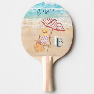 Ping Pong Gal: Knows How to Play & Relax   Paddle