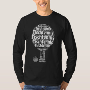 Ping Pong Master Ball Table Tennis Bat T-Shirt