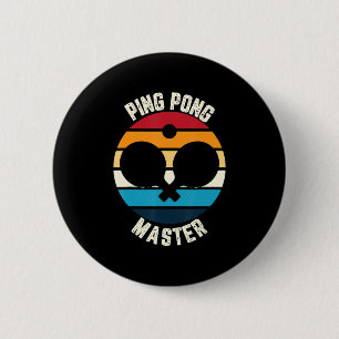 Ping Pong Master Table Tennis 2 Inch Round Button