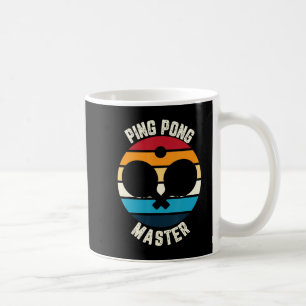 Ping Pong Master Table Tennis Coffee Mug