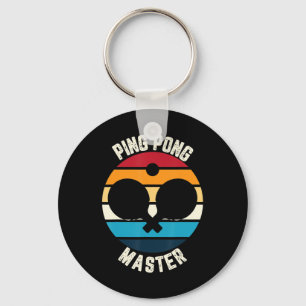 Ping Pong Master Table Tennis  Keychain