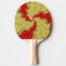 Ping pong Paddle created by Jimette Design