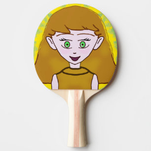 Ping Pong Paddle, Full Print Back Ping Pong Paddle