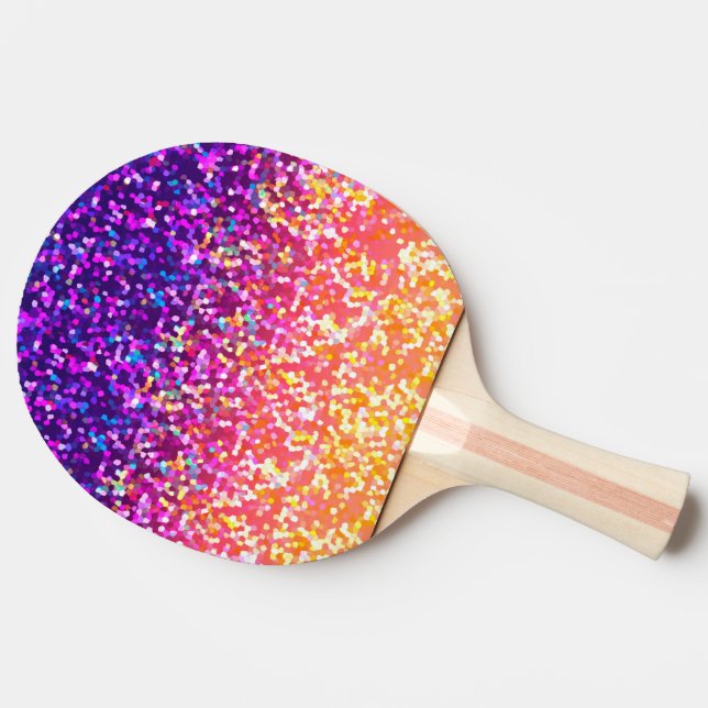 Ping Pong Paddle Glitter Graphic (Side)
