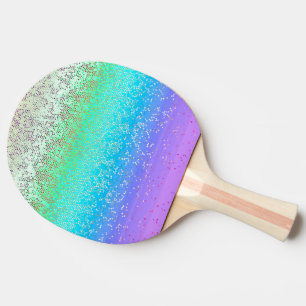 Ping Pong Paddle Glitter Star Dust