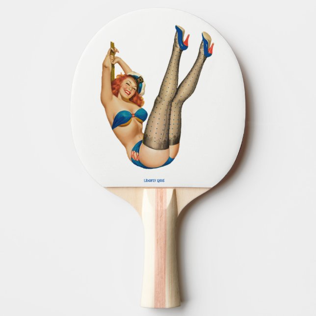 Ping Pong Paddle - Match Up With Ping Pong Table (Front)