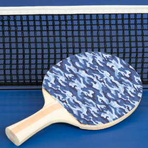 Ping Pong Paddle Military Camo Print