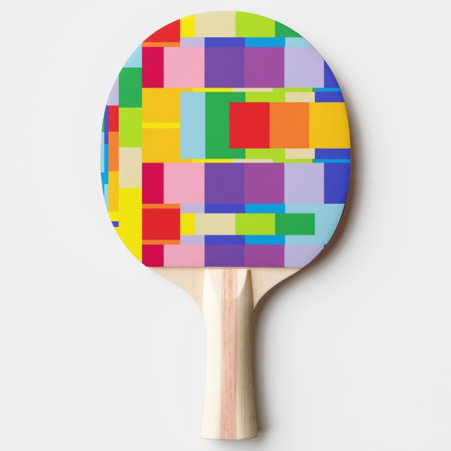 Ping-Pong Paddle - Multi-Colour Match  HAMbyWG (Front)