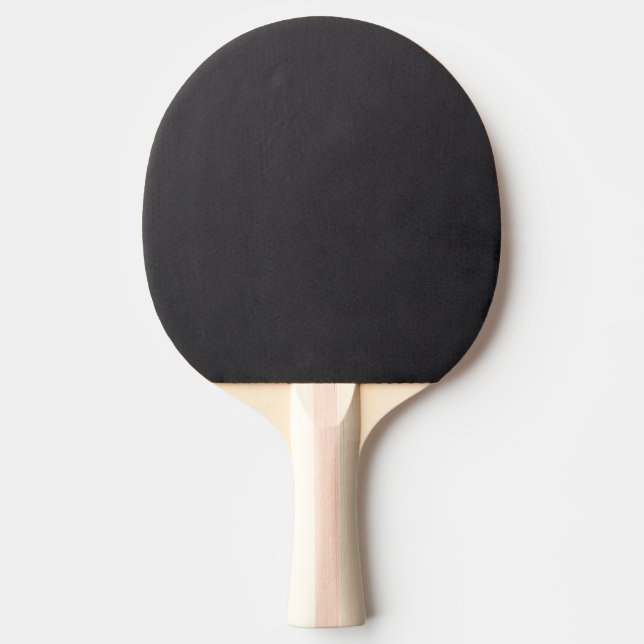 Ping Pong Paddle Red White or Black White Template (Back)